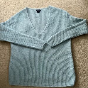 Women's Woolrich Light Blue Sweater, Size XL